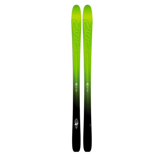 K2 Pinnacle 95 Skis 170cm (2017) - Black/Green - Ski Only